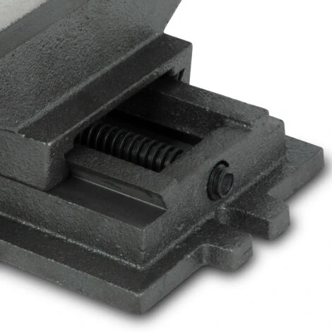 EBERTH Tavola A Croce In Ghisa E Acciaio, Piano Di Lavoro 120 X 230 Mm, Altezza 100 Mm, Morsa Per Lavori Di Foratura E Fresatura, Tavola Di Fresatura Per Trapano, Fresatrice E Banco Di Lavoro - immagine 5