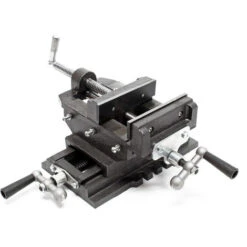 Morsa Da Macchina A Due Assi Larghezza Ganasce 150mm Ampiezza Serraggio 150mm