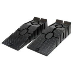 Coppia Rampe Di Livellamento Set2x Auto In Plastica Cunei Livellatori Auto Fino A 2500 Kg