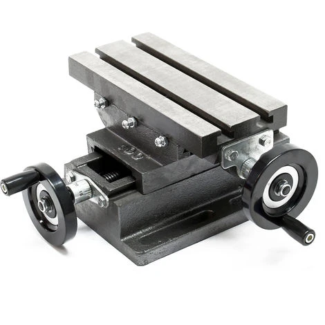 Tavola A Croce Di Precisione 220x100mm Piano Di Lavoro Assi XY Per Fresatura