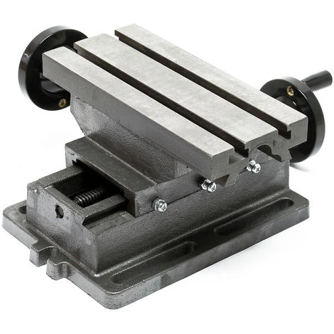 Tavola A Croce Di Precisione 220x100mm Piano Di Lavoro Assi XY Per Fresatura - immagine 4