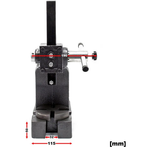 Pressa Manuale A Cremagliera Da Tavolo Fino A 1 Tonnellata - immagine 4