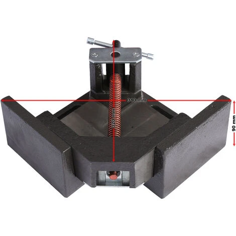 Morsa Angolare Regolabile A 90° 100mm Morsetto Ad Angolo Per Saldatura In Squadra - immagine 4