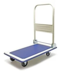 Carrello A Pianale Da Magazzino Trasporto A Piattaforma Pieghevole Fino A 150 Kg
