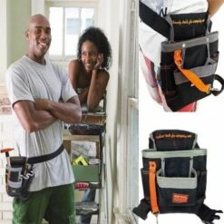 MARSUPIO BORSA CINTURA PORTA ATTREZZI DA LAVORO UTENSILI CARPENTIERE MURATORE