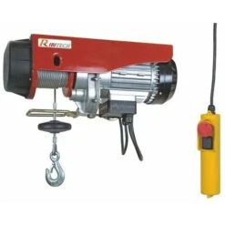 Ribitech Paranco Elettrico Elettrocarrucola Verricello Montacarichi 495/990kg