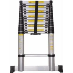 Varan Motors - DLT214B-2019 Scala Telescopica In Alluminio Con 15 Gradini E Lunghezza Massima 440cm