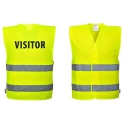 Portwest Gilet Ad Alta Visibilita' Visitor, Misura: S-M (46/52)