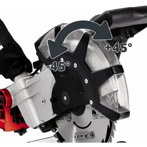 Troncatrice Radiale Sega Circolare Einhell TC-SM 2534 Dual - Lama 250 Mm - Laser - immagine 4