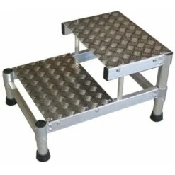 Scalino E Pedana 2 Gradini - Altezza Massima Di Lavoro 2.43m - MP2