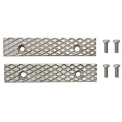 Faithfull VM3JAWS Ganascia Di Sostituzione In Acciaio, Per Morsa Meccanica N. 3