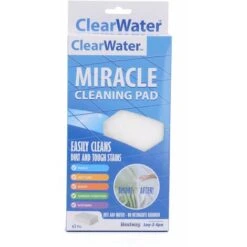 Clearwater Miracolo Spugna Eraser Pad Adatto Per Lay-Z-Spa Da Piscina/spa/barche/cucine E Mobili – bianco, Pezzi