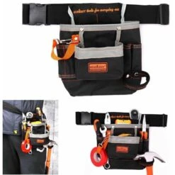 Marsupio Borsa Cintura Porta Attrezzi Utensili Da Lavoro