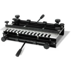 Banchetto Per Incastri A Coda Di Rondine Tavolo Fresatura (Larghezza Di Lavoro 300mm, Spessore Di Lavoro 32mm, Formato Del Modello 1/2”, Frese Idonee 1/2 E 1/4“)