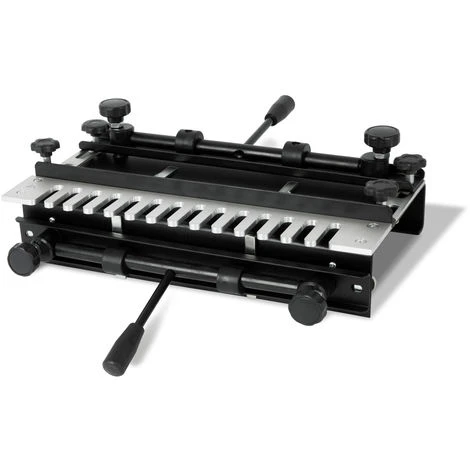 Banchetto Per Incastri A Coda Di Rondine Tavolo Fresatura (Larghezza Di Lavoro 300mm, Spessore Di Lavoro 32mm, Formato Del Modello 1/2”, Frese Idonee 1/2 E 1/4“)