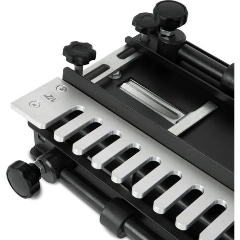 Banchetto Per Incastri A Coda Di Rondine Tavolo Fresatura (Larghezza Di Lavoro 300mm, Spessore Di Lavoro 32mm, Formato Del Modello 1/2”, Frese Idonee 1/2 E 1/4“) - immagine 4