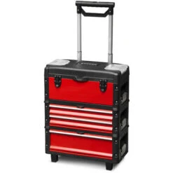 MOVITOOLS TRS3P3T - Trolley Porta Attrezzi Scomponibile In Tre Cassette