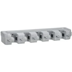 Supporto Da Parete Per Attrezzi Da Giardino 44,3x7x8,3 Cm Plastica HI