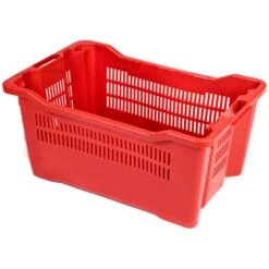 Cassetta Agricola Sovrapponibile Inseribile 40 Lt Fondo Chiuso X Uva STI