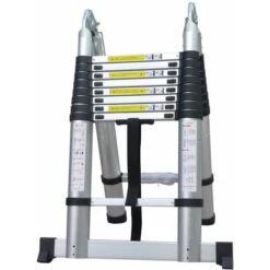 Varan Motors - DLT709B Scala Telescopica In Alluminio Con 18 Gradini E Lunghezza Massima 560cm