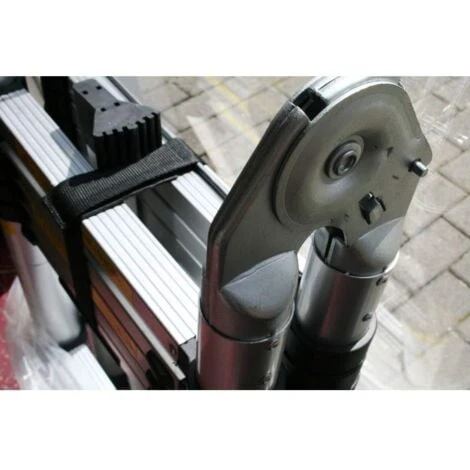 Varan Motors - DLT709B Scala Telescopica In Alluminio Con 18 Gradini E Lunghezza Massima 560cm - immagine 4