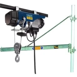 PARANCO MONTACARICHI ELETTRICO ARGANO 250 KG SCHEPPACH HRS250 + BRACCIO BANDIERA