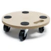 Base Con Ruote Per Piante Mobili Carrellino Da Trasporto Fino A 250kg 380 Mm
