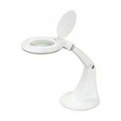 MKC Lampada Da Lavoro 15 Led Con Lente 3 + 12 Diottrie Da Tavolo MKC-137