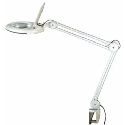 MKC Lampada Banco Lente Ingrandimento Illuminazione Pantografo 230V - 129A