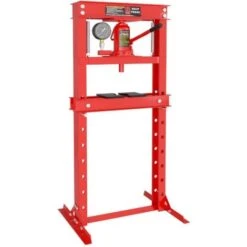 Pressa Idraulica Con Forza Di Compressione Di 12 T Con Indicatore Di Pressione