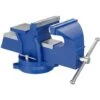 Morsa Da Banco Heavy Duty Con Incudine E Ganascia Di Serraggio 125 Mm Sollecitazioni Pesanti