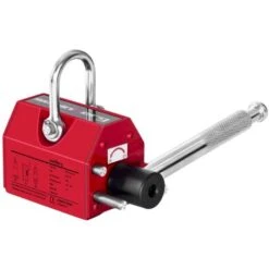 Magnete Permanente Di Sollevamento 100 Kg Con Leva - Forza Di Strappo 300 Kg