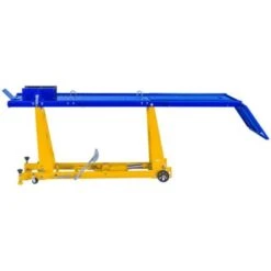 MSW Piattaforma Aerea Ponte Elevatore Per Moto 450 Kg - Altezza Piattaforma 18-68 Cm