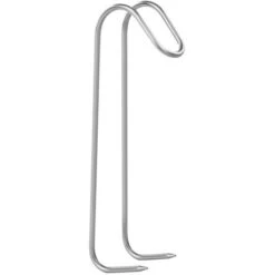 Gancio Per Affumicare Pesce Acciaio Inox Cucina Utensile Fino A 5 Kg 2 Punte