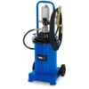 MSW Ingrassatore Pmatico A Barile 12 Litri Mobile Pressione Pompa 300-400 Bar