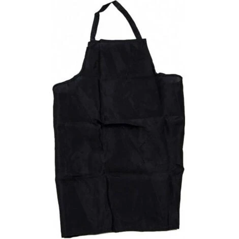 Grembiule Da Cucina BBQ Barbecue Nero 85x65 Cm Multiuso Ristorante Chef Cuoco - immagine 2