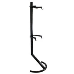 Cavalletto Portabici Per 2 Biciclette Regolabile Max 90kg Supporto A Pavimento Portabiciclette