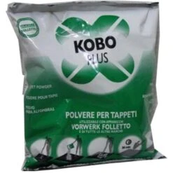 PULIZIA TAPPETI Detergente In Polvere Kobosan Folletto In Busta 420gr