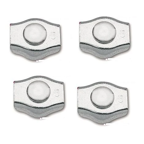 4 MORSETTI SIMPLEX IN ACCIAIO INOX 3 Mm MAGGI GROUP