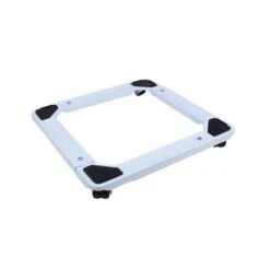 CARRELLO IN ALLUMINIO PORTA ELETTRODOMESTICI 150 KG IN ACCIAIO 40-63 CM