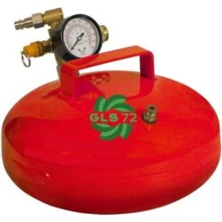 SERBATOIO PORTATILE ARIA COMPRESSA 5,5 LITRI CON MANOMETRO E MANIGLIA GLS72