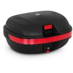 MSW Bauletto Moto Scooter Per 2 Caschi 56 L Piastra Di Adattamento Inclusa 5 Kg