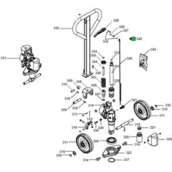 Parapolvere Ruote Transpallet Pramac/lifter Figura N.315
