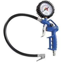 MANOMETRO PISTOLA GONFIAGGIO MISURATORE PRESSIONE GOMME FERVI W021PG