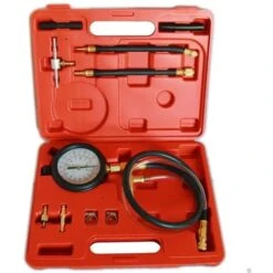 Kit Tester Di Controllo Pressione Iniezioni Compressione Manometro 10 PZ