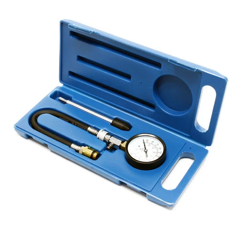 Tester Di Compressione Per Motori A Benzina 3 Pz. Misuratore Pressione Per Auto E Camion Set - immagine 2