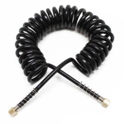Tubo Flessibile A Spirale Per Aerografo 2x G 9,51 Mm (1/8) Filettatura Interna 3 M