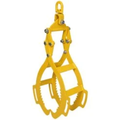 Pinza Forestale Per Legna E Tronchi Fino A 600 Mm 800 Kg Di Forza Di Trazione 4 Artigli