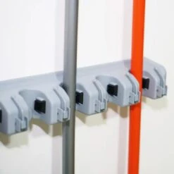 Appendi Scope 5 Posti Appendiscope Scopa Paletta Attrezzi Portascope A Muro