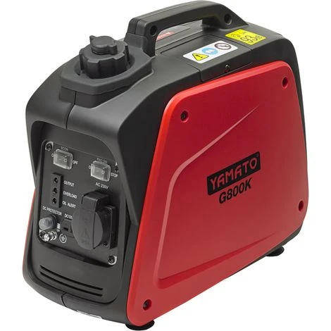 52813 - MOTO GENERATORE 4T INVERTER DI CORRENTE 0,8 Kw G800K YAMATO - Generatore Gruppo Elettrogeno